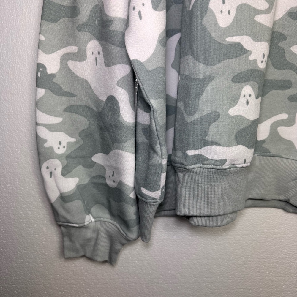 Mighty Fine Juniors Ghost Camo Sweatshirt size 2XL NWT - Picture 2 of 5